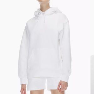 Tna CozyAf Boyfriend Hoodie in White